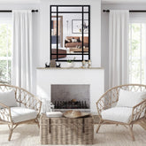 Qijun Farmhouse Bedroom Hallway Accent Wall Decor